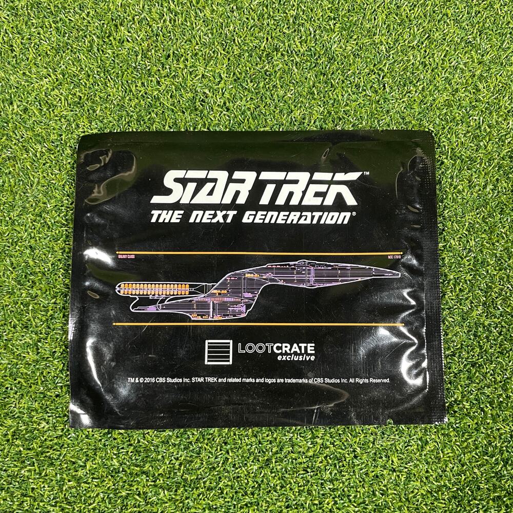Lootcrate Exclusive Star Trek The Next Generation Dedication Plaque Decal